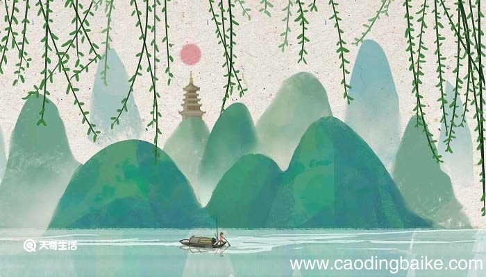 咏柳歌颂了什么赞美大自然的什么 咏柳的诗意