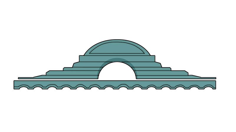 桥简笔画步骤桥简笔画教程