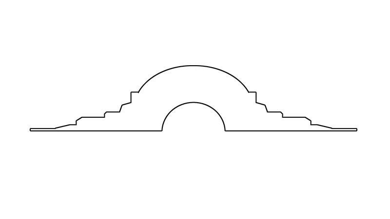 桥简笔画步骤桥简笔画教程