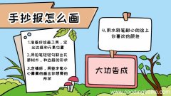 学习手抄报怎么画
