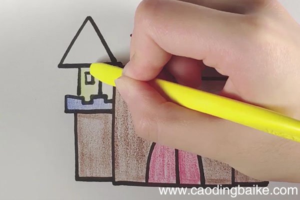 简笔画的城堡怎么画