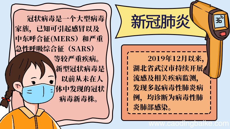 新冠状病毒肺炎手抄报大全新冠状病毒肺炎手抄报大全步骤