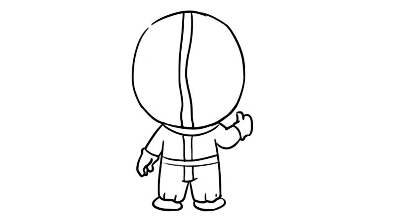 医生背影简笔画怎么画医生背影简笔画步骤