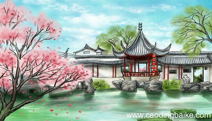 其地水净沙明的意思 其地水净沙明草多绛色的意思