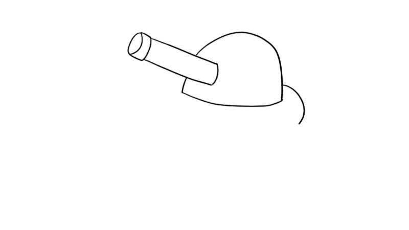 装甲车简笔画的教程装甲车简笔画的画法