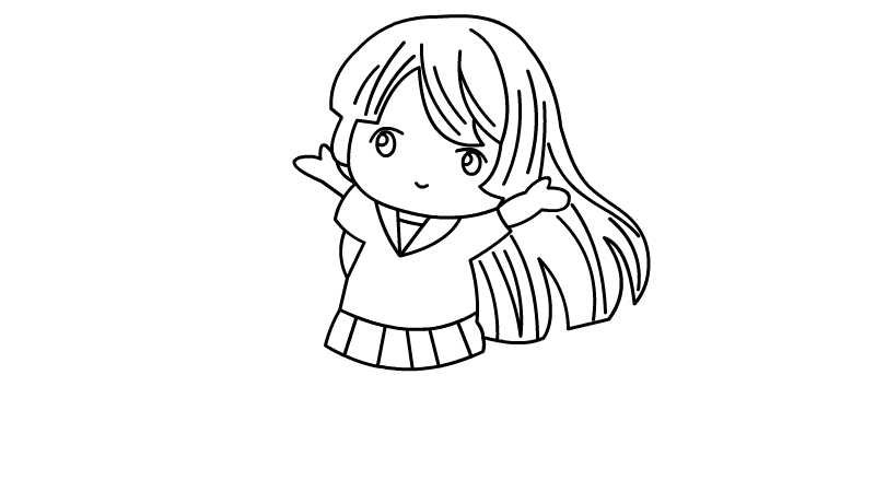 女生简笔画可爱女生简笔画可爱怎么画