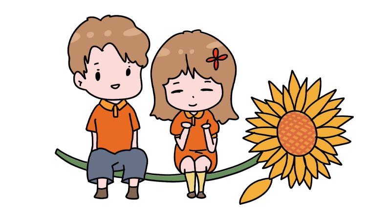 小男孩小女孩简笔画步骤小男孩小女孩简笔画教程