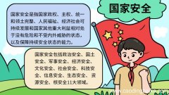 国家安全手抄报图片 简单 国家安全手抄报怎么画