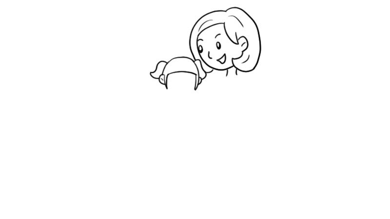 母亲节的简笔画的步骤是什么呢母亲节的简笔画的画法