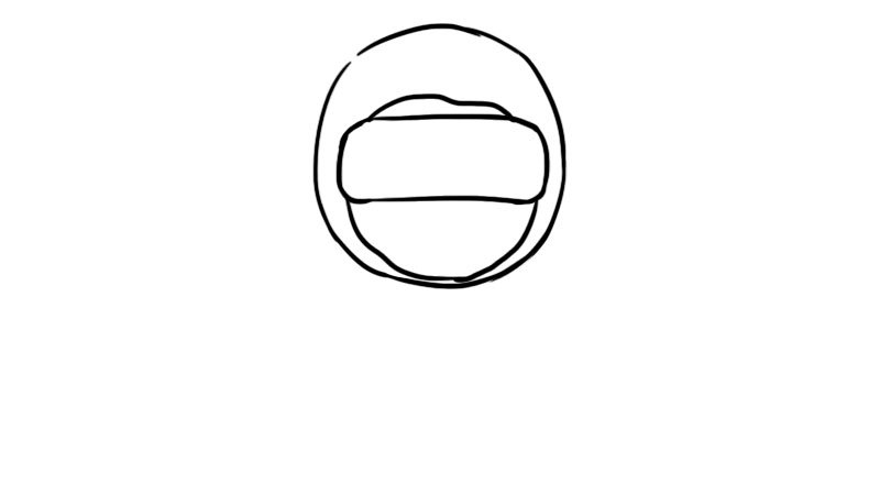 医生穿防护衣的简笔画画法医生穿防护衣的简笔画教程