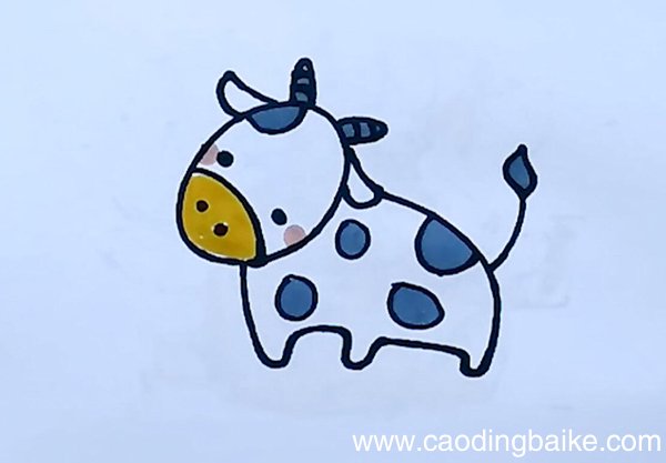 奶牛简笔画奶牛的简笔画