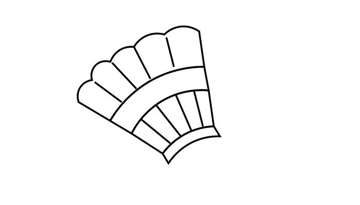 羽毛球简笔画 羽毛球简笔画怎么画