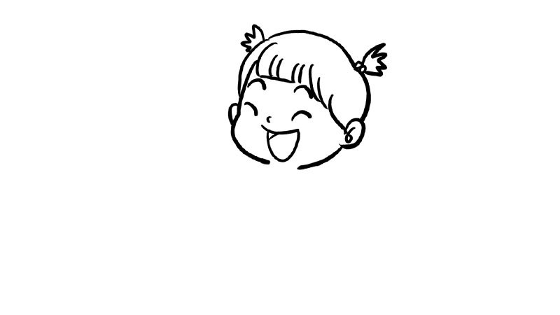 夏至吃西瓜的简笔画步骤夏至吃西瓜的简笔画教程