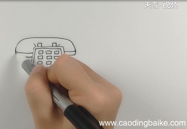 电话简笔画