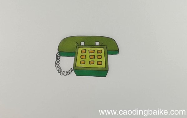 电话简笔画