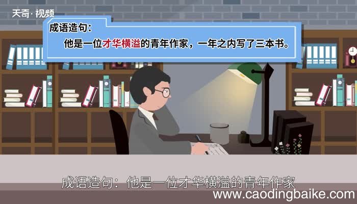 才华横溢的意思 才华横溢的出处