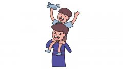 父子简笔画画法父子简笔画步骤