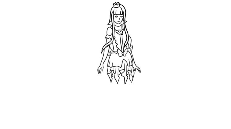 白光莹简笔画白光莹简笔画怎么画