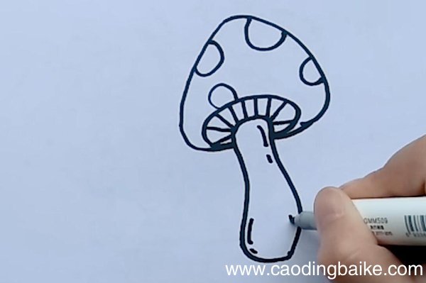 蘑菇简笔画蘑菇的简笔画