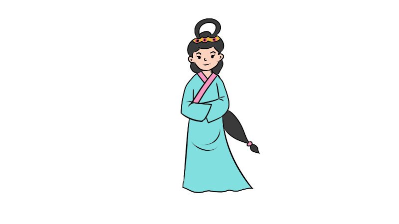 古代人物简笔画怎么画古代人物简笔画画法