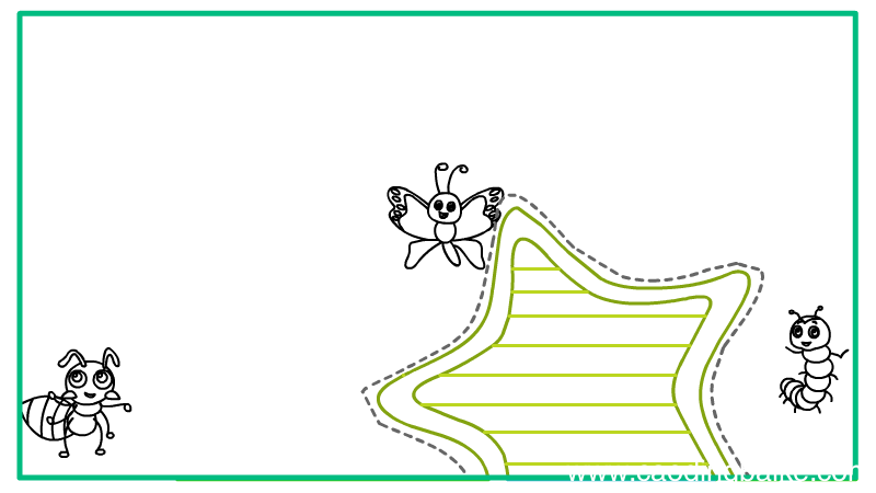 昆虫记手抄报初二