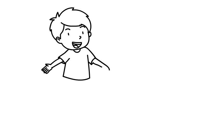 两个小朋友手牵手简笔画步骤两个小朋友手牵手简笔画教程
