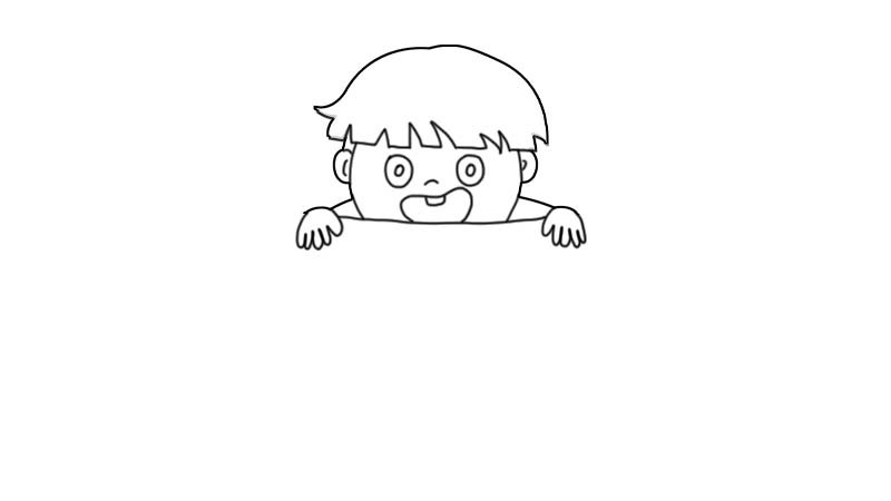 吃西瓜简笔画教程吃西瓜简笔画步骤