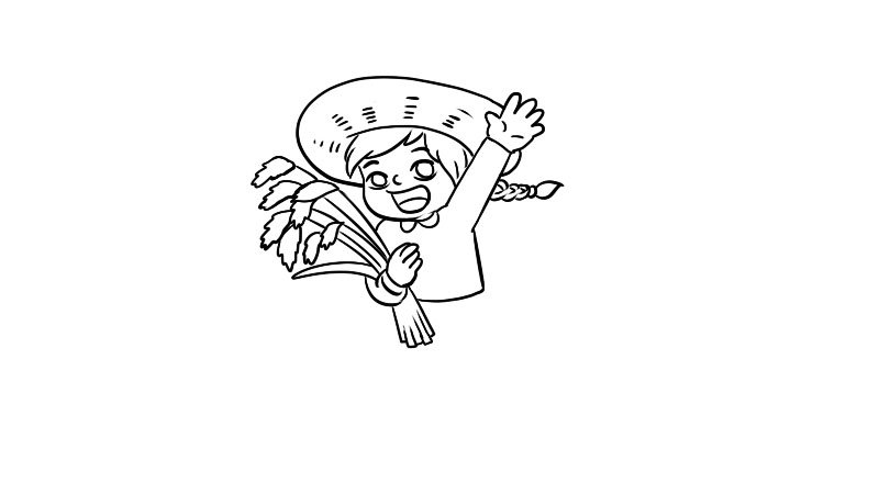 芒种的简笔画的画法芒种的简笔画怎么画