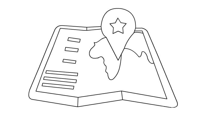 地图简笔画