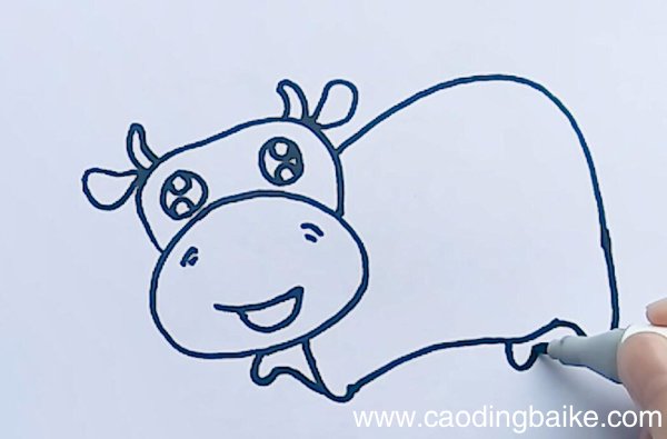 奶牛的简笔画奶牛简笔画