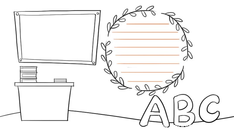 四年级英语手抄报