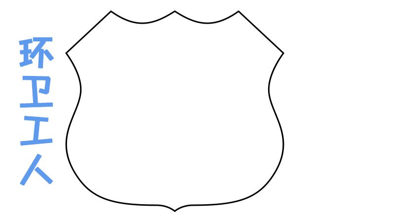 环卫工人手抄报内容