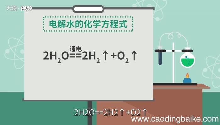 电解水化学方程式电解水的化学符号表达式