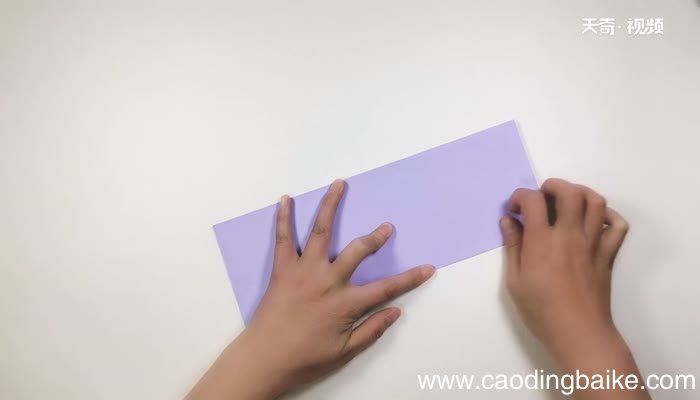 长方形纸怎么折树叶信 长方形树叶信的折法