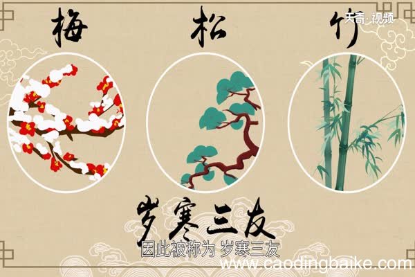 岁寒三友指的是哪三友 岁寒三友的由来