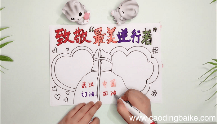 ?最美逆行者的手抄报 ?最美逆行者的画报