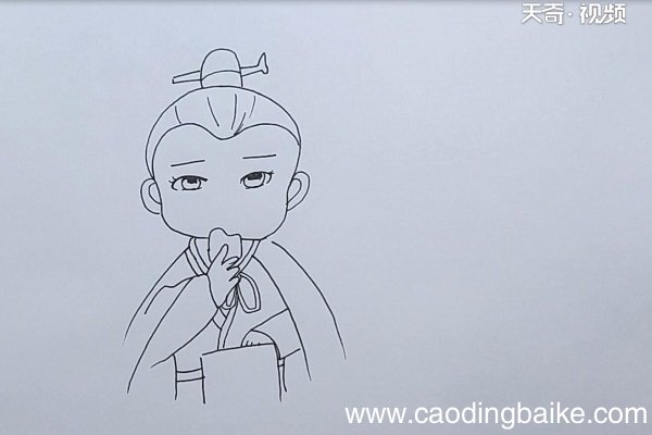 知否朱一龙简笔画