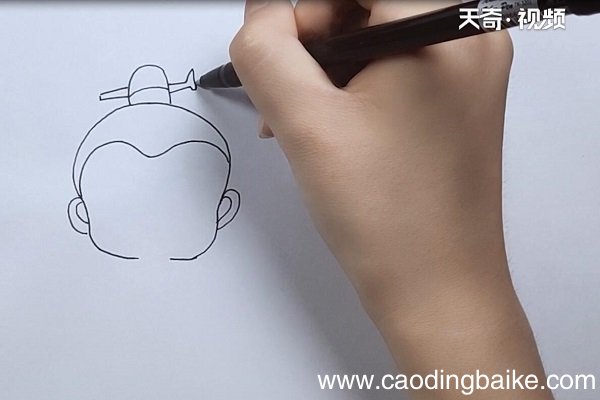 知否朱一龙简笔画