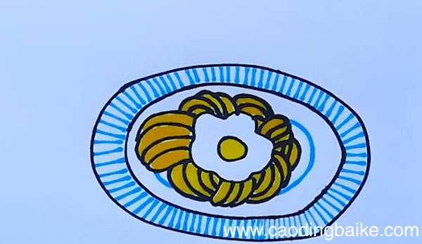 面条简笔画面条的简笔画