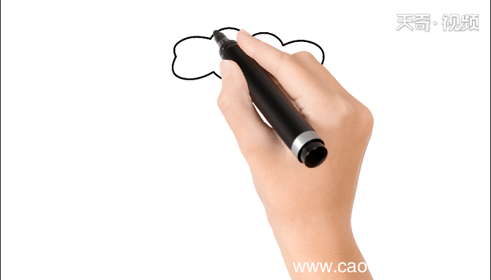 下雨的画 下雨的简笔画