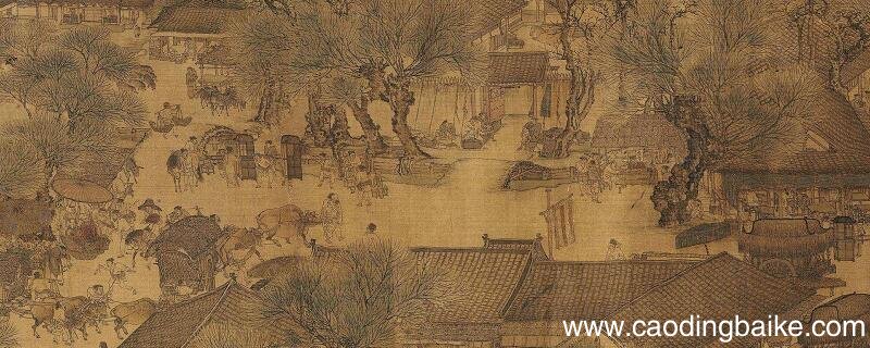 北宋张择瑞的清明上河图描绘的是 清明上河图描绘的是哪的场景