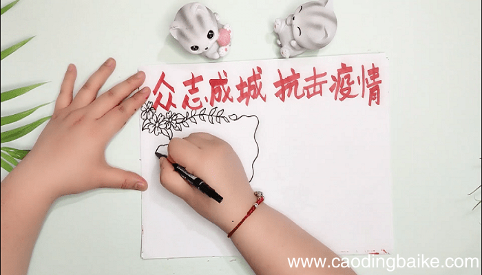 ?众志成城抗击疫情手抄报 ?众志成城抗击疫情画报