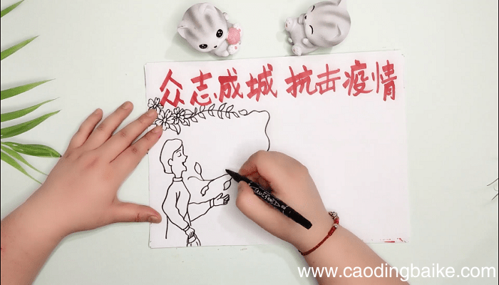 ?众志成城抗击疫情手抄报 ?众志成城抗击疫情画报