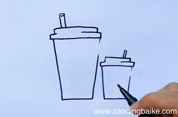 奶茶的简笔画奶茶简笔画