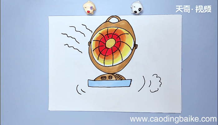 冬天的取暖用具简笔画 冬天的取暖用具简笔画怎么画