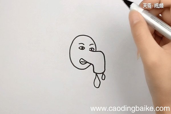 龙头简笔画