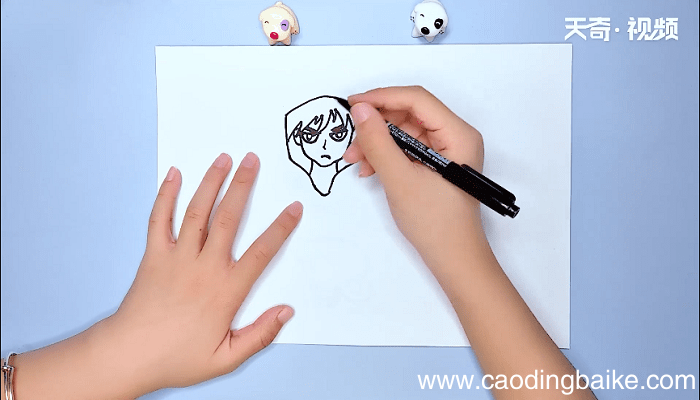 暗影刺客柒简笔画 暗影刺客柒简笔画怎么画