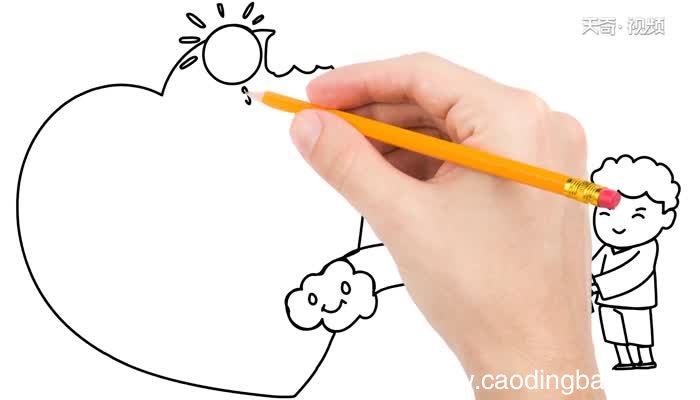 怎么画简单的六一儿童节手抄报 六一儿童节手抄报画法