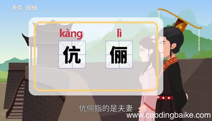 伉俪的意思 伉俪的意思是什么
