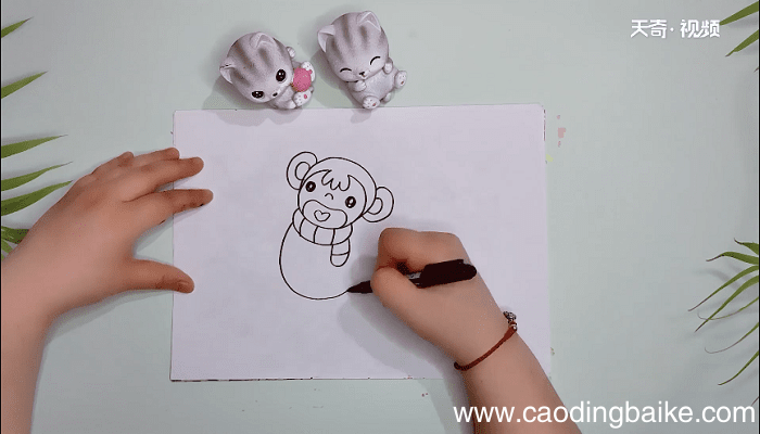 动物的花衣裳简笔画 动物的花衣裳画报